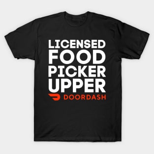 Doordash Licensed Food Picker Upper T-Shirt